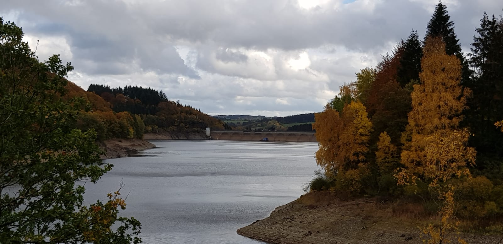 Oleftalsperre in 3 Km Entfernung